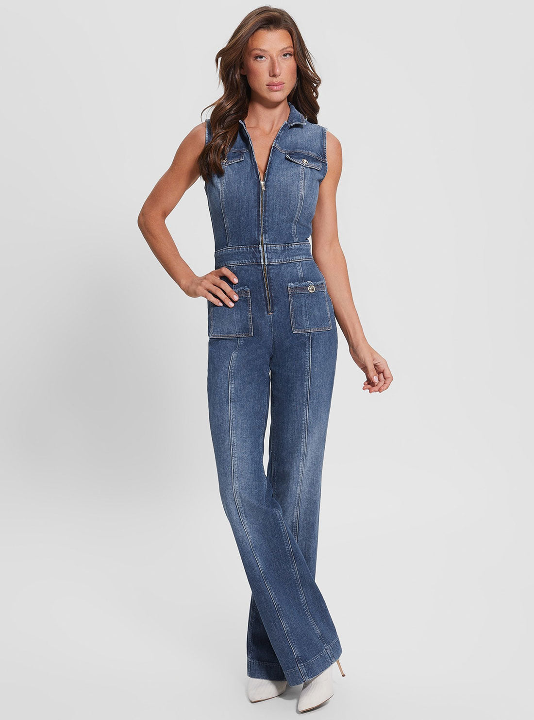 Eco Denim Penny Jumpsuit