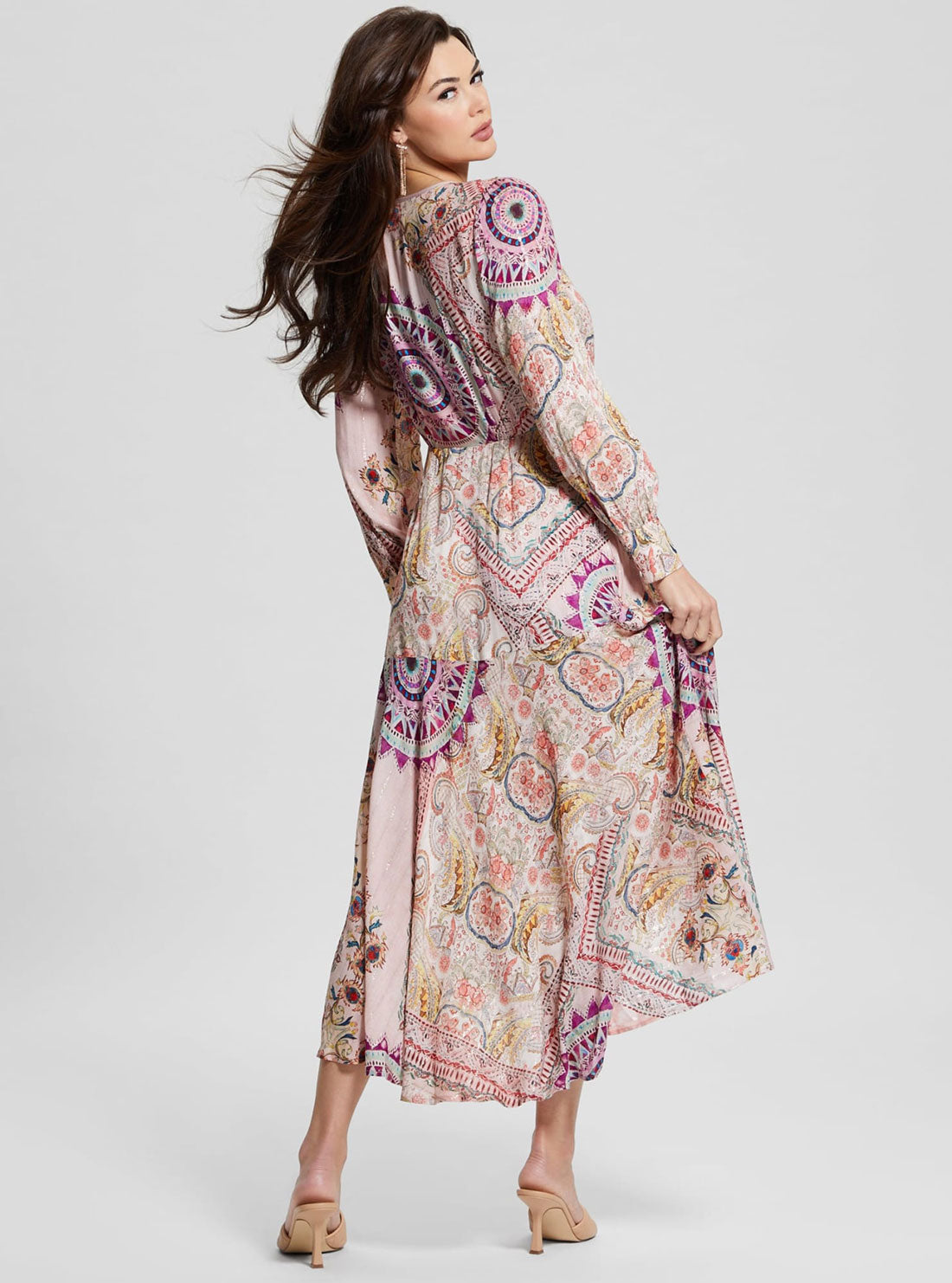 Monique Print Midi Dress