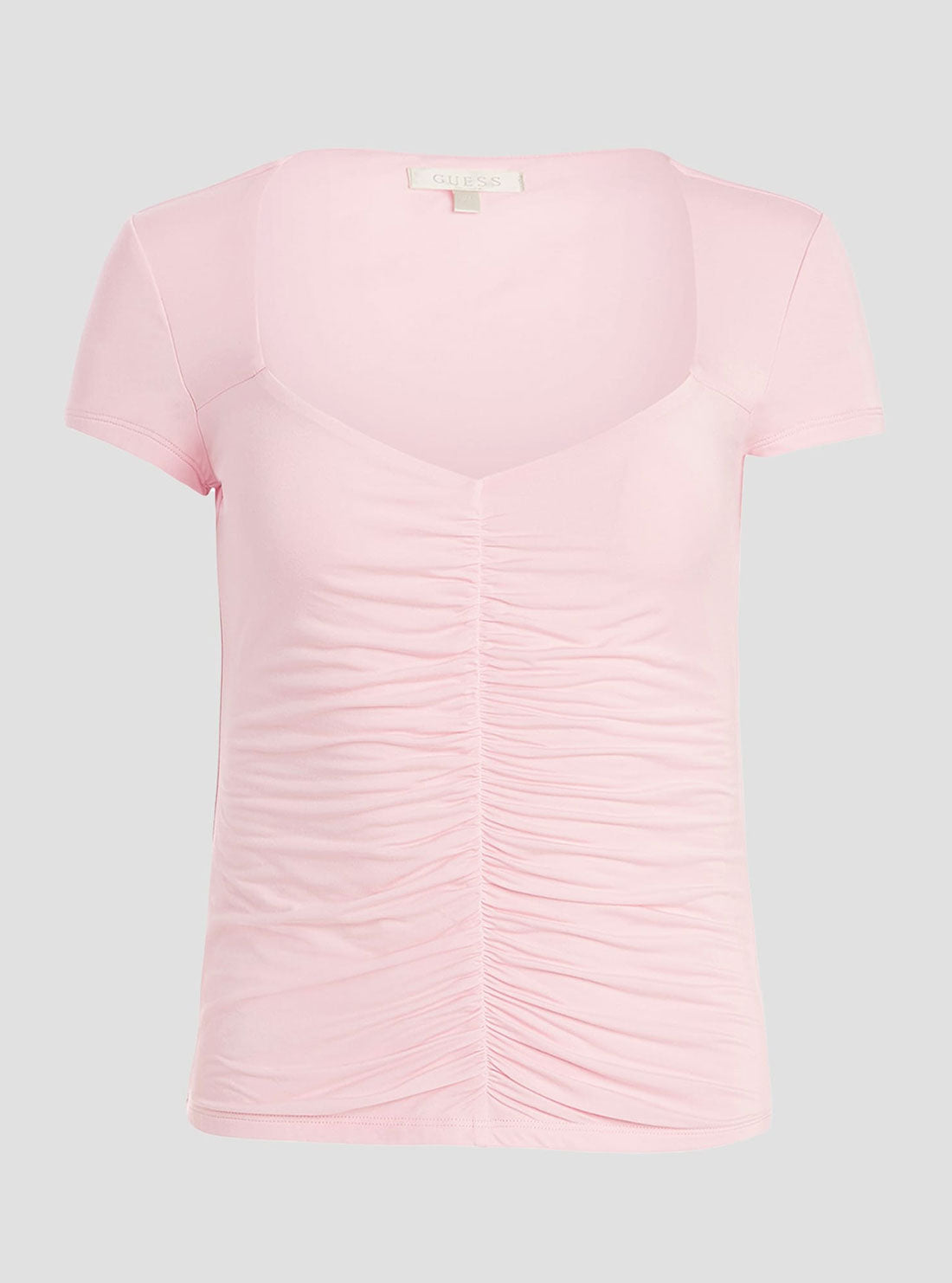 Eco Pink Reyla Shirred Top