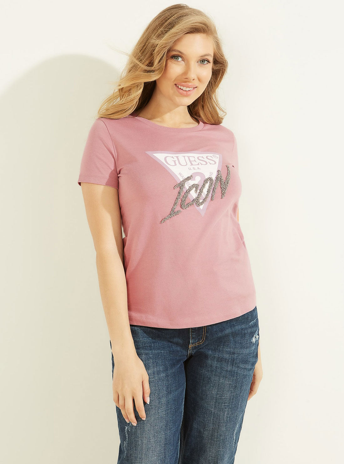 Purple Icon Logo T-Shirt