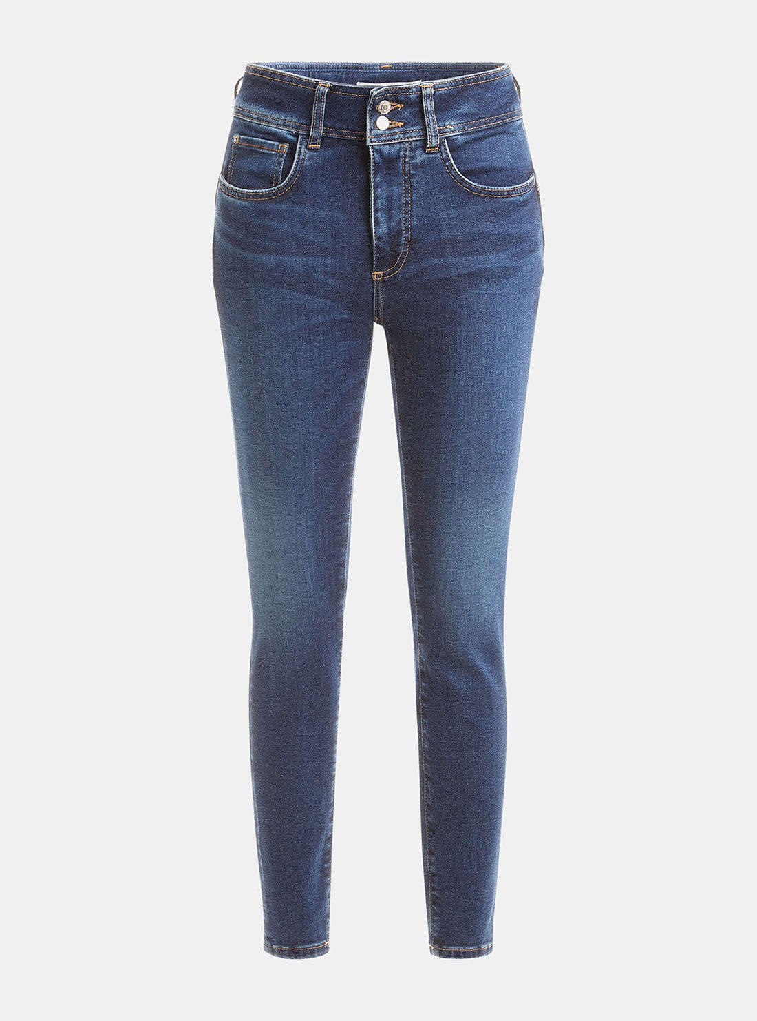 Eco High-Rise Shape Up Denim Jeans In Grounds Wash